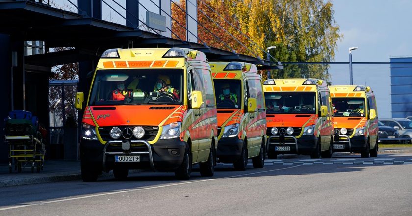 Kuvareportaasi Oulunsalon onnettomuustilanteesta (harjoitus)